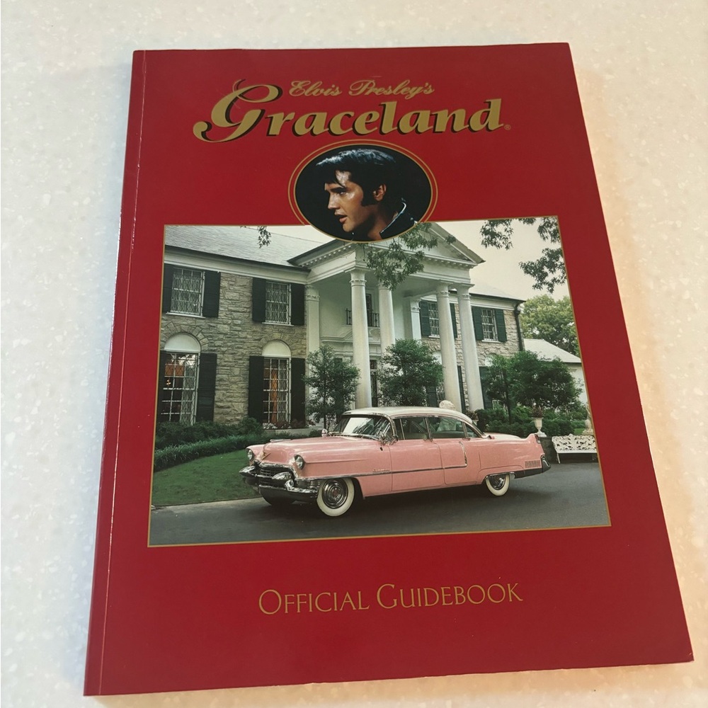 Vintage Elvis Presley Graceland offical guidebook The King - musics collectable